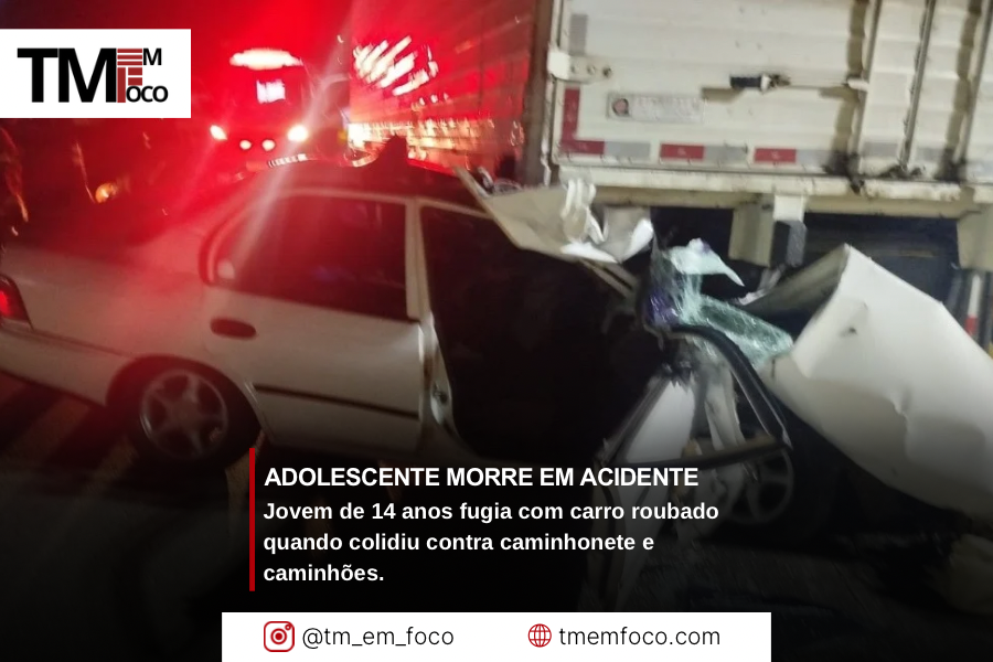 Adolescente morre em acidente na BR-386 após roubo de veículo em Soledade