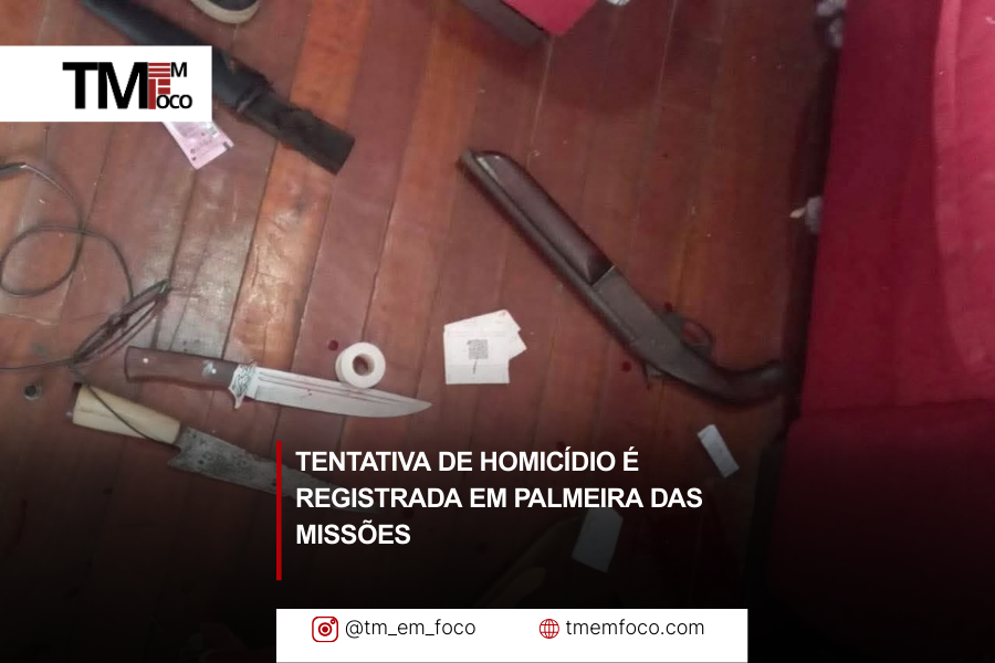 Tentativa de homicídio é registrada em Palmeira das Missões