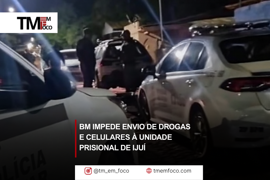 Quatro presos por tentativa de arremesso de ilícitos na Penitenciária de Ijuí