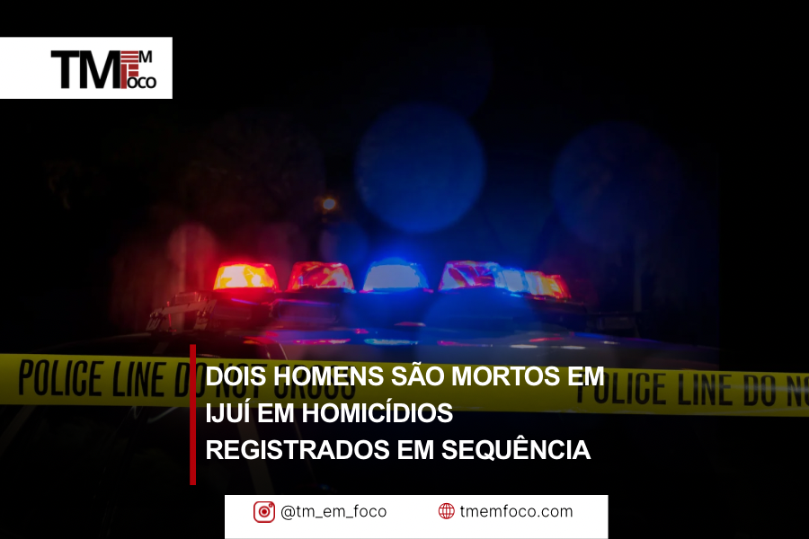 Dois homens são mortos em Ijuí em homicídios registrados em sequência