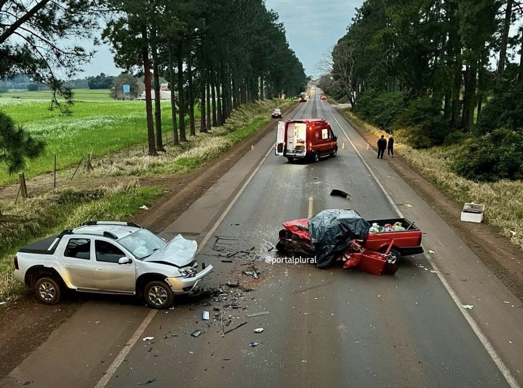Acidente fatal na ERS-472 em Santa Rosa